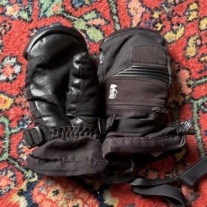 REI Black Kids Mittens